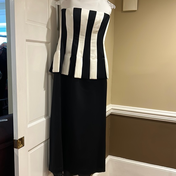 Victor Costa Vintage Evening Gown. Size 8 - Picture 10 of 16